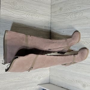 Colin Stuart Over The Knee Platform Heeled Boots